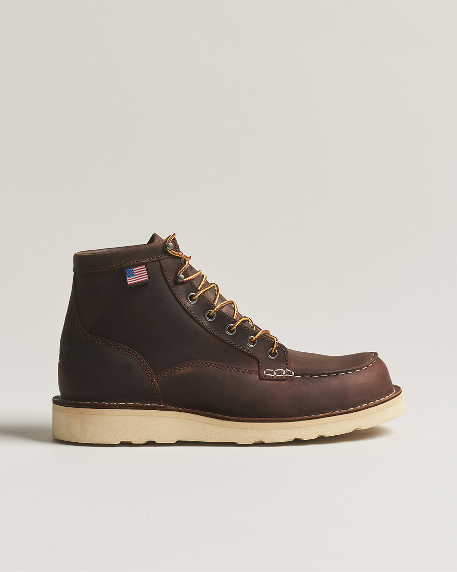 Herren | Boots | Danner | Bull Run Leather Moc Toe Boot Brown
