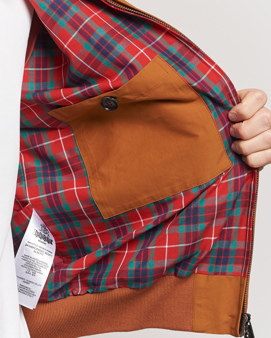 Herren | Jacken | Baracuta | G9 Original Harrington Jacket Pumpkin Spice