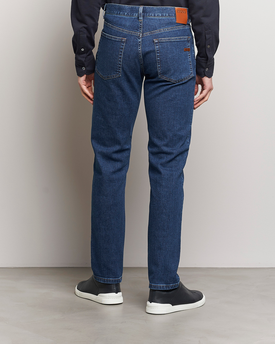 Herren | Jeans | Zegna | Slim Fit 5-Pocket Jeans Stone Wash