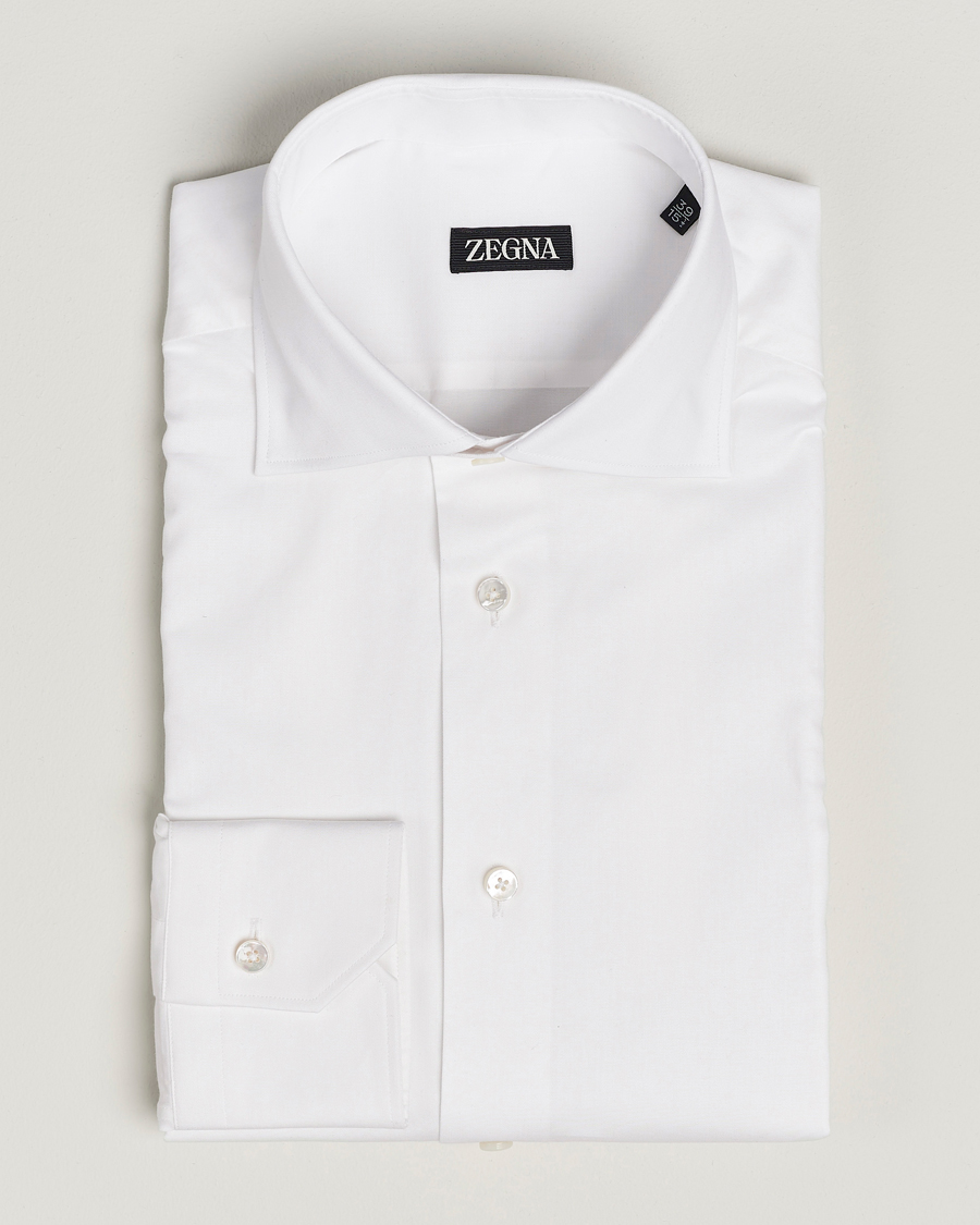 Herren | Hemden | Zegna | Slim Fit Dress Shirt White