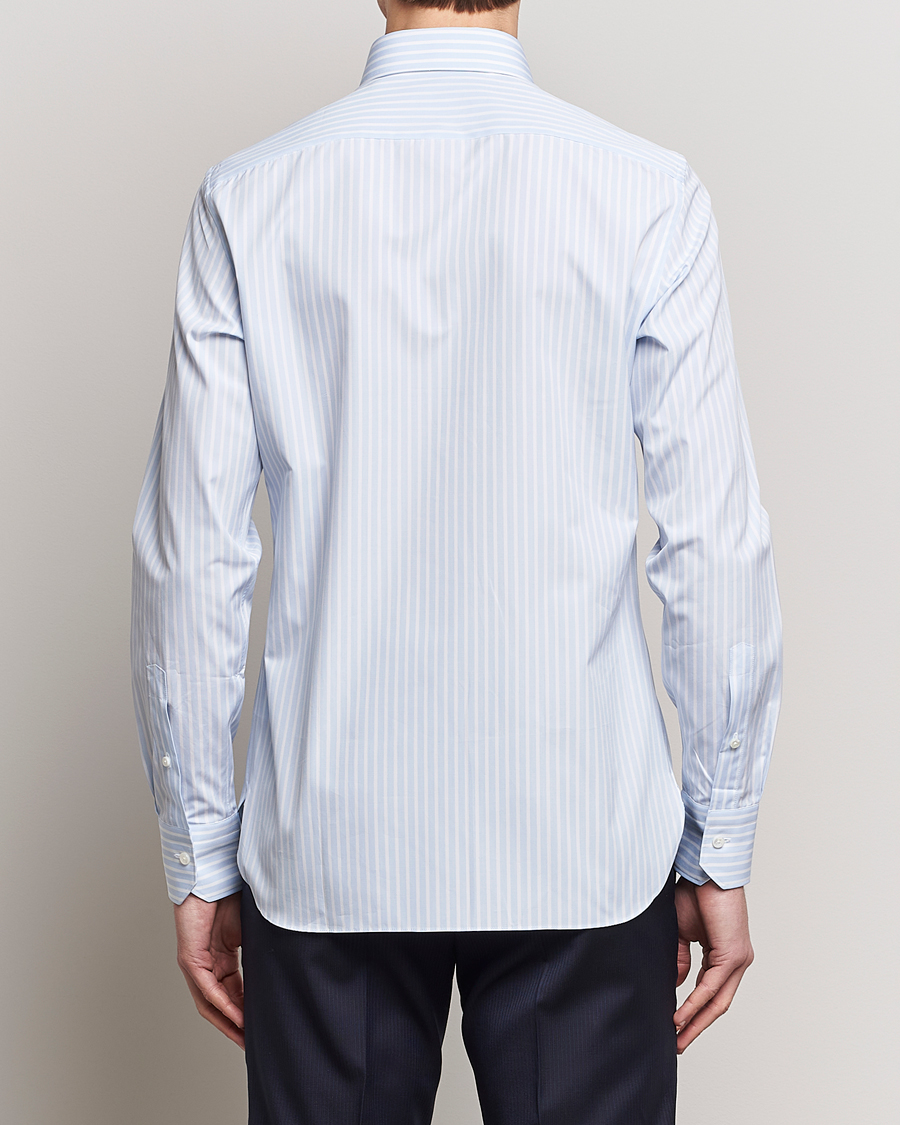 Herren | Hemden | Zegna | Slim Fit Dress Shirt Light Blue Stripe