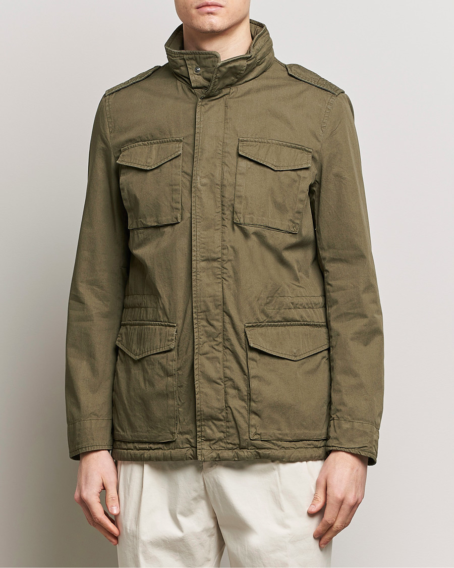 Men | Herno | Herno | Cotton Field Jacket Military