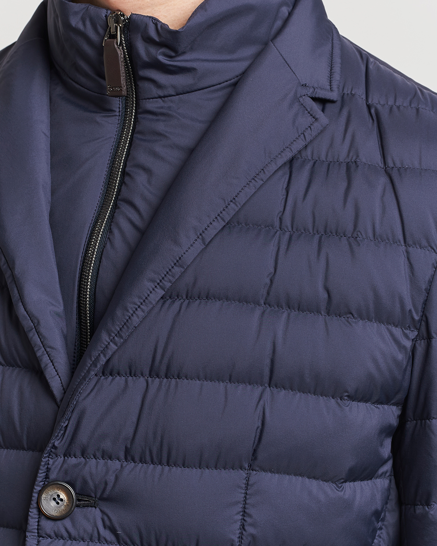 Herren | Jacken | Herno | Nuage Matt Nylon Blazer Navy