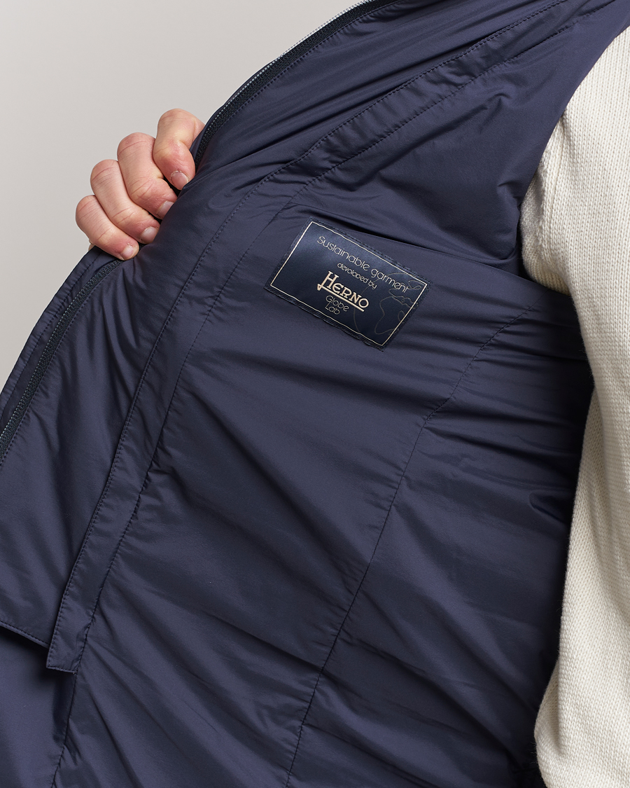 Herren | Jacken | Herno | Nuage Matt Nylon Blazer Navy