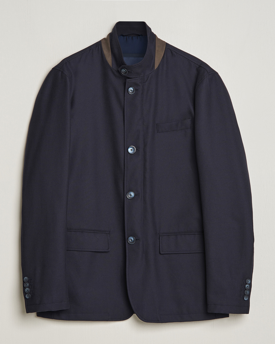Herren | Jacken | Herno | Cotton/Cashmere City Jacket Navy