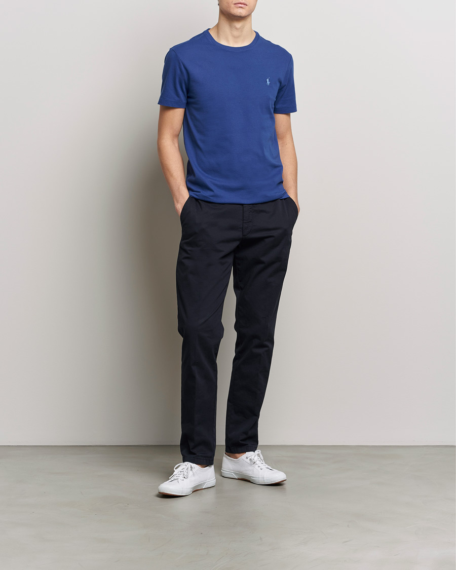 Herren | T-Shirts | Polo Ralph Lauren | Crew Neck T-Shirt Beach Royal