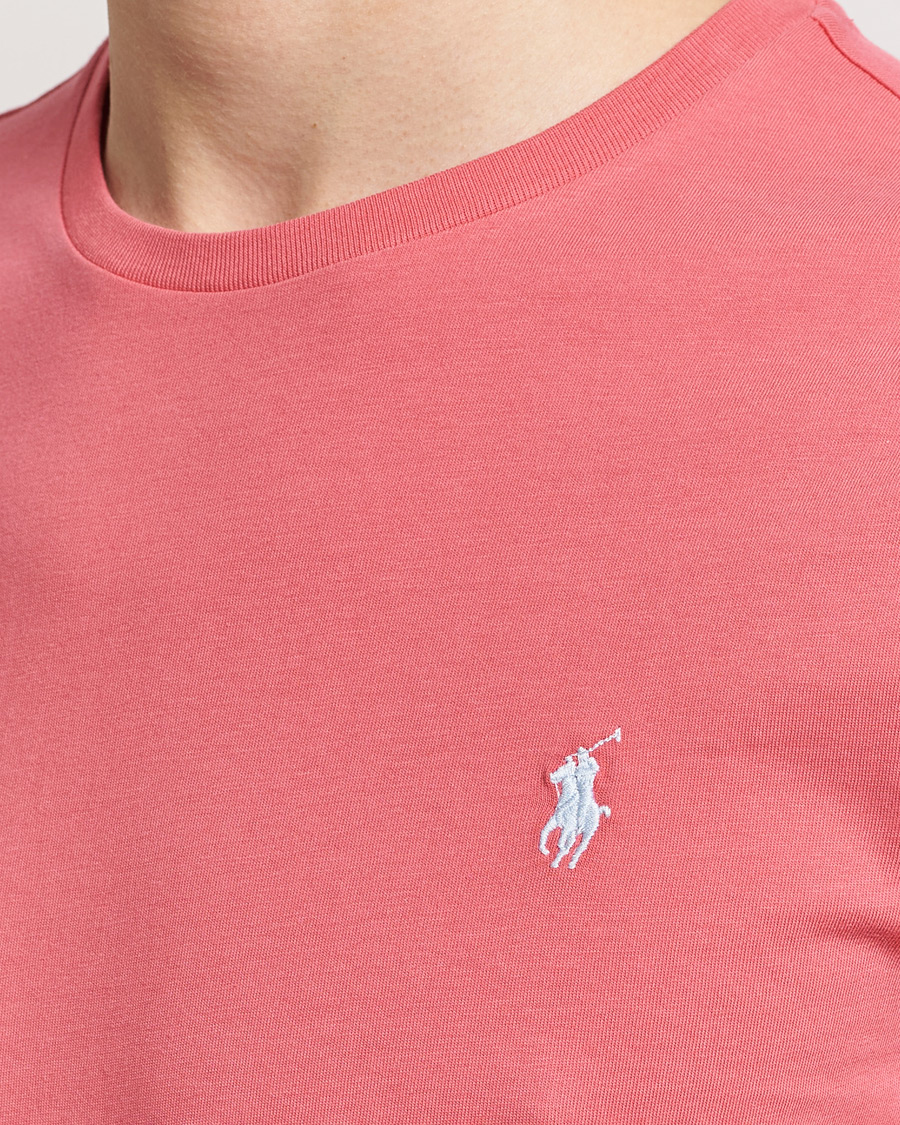 Herren | T-Shirts | Polo Ralph Lauren | Crew Neck T-Shirt Pale Red