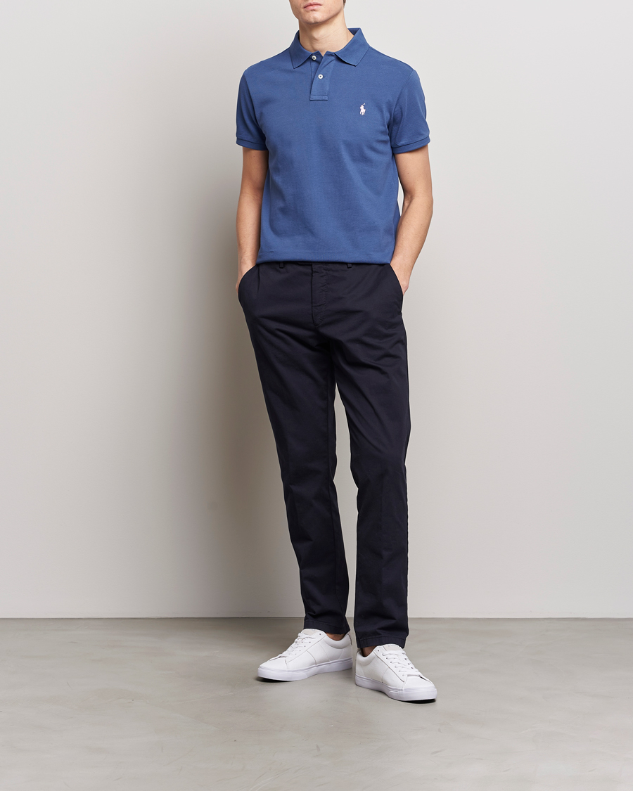 Herren | Poloshirts | Polo Ralph Lauren | Custom Slim Fit Polo Old Royal