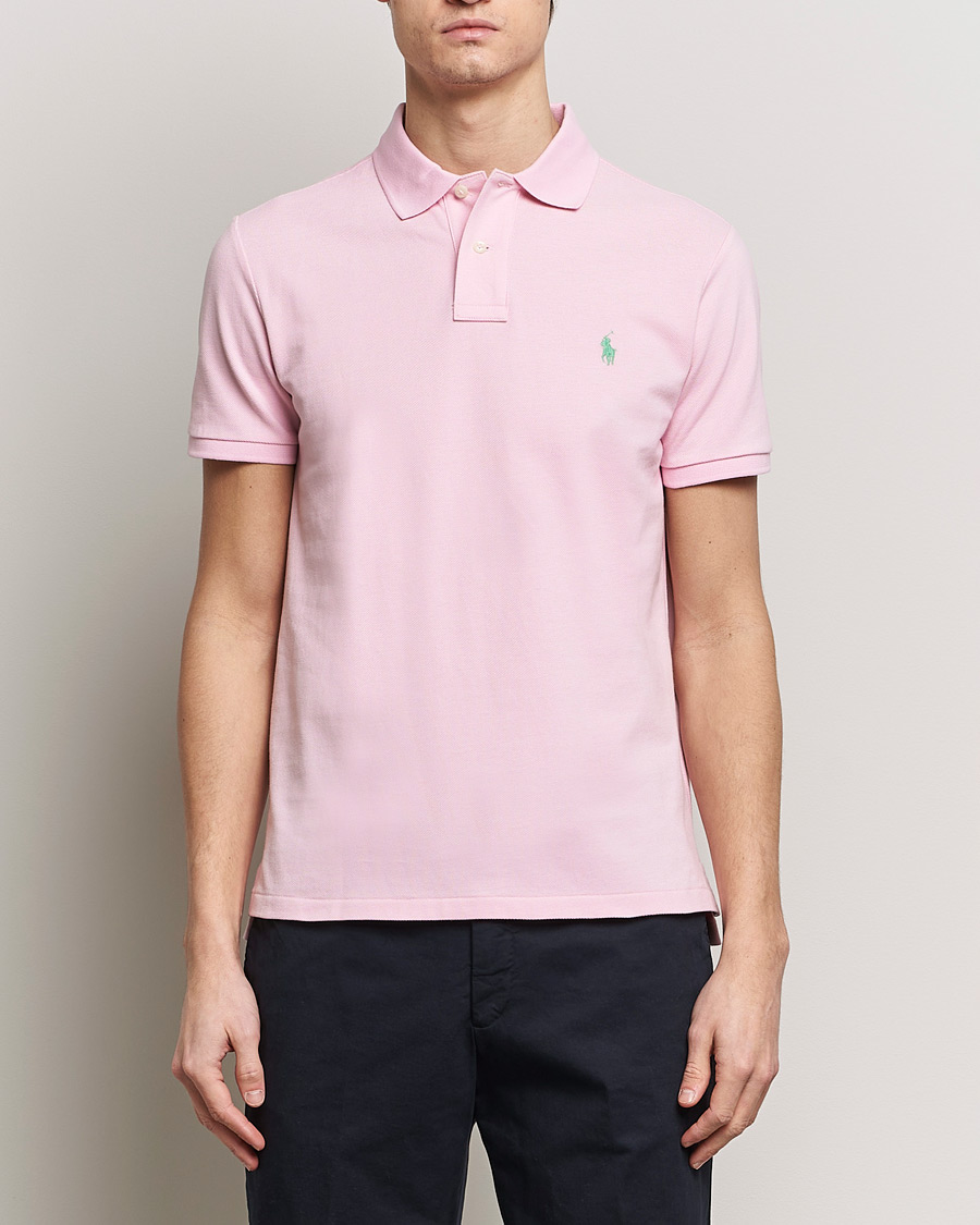 Herren | Poloshirts | Polo Ralph Lauren | Custom Slim Fit Polo Garden Pink