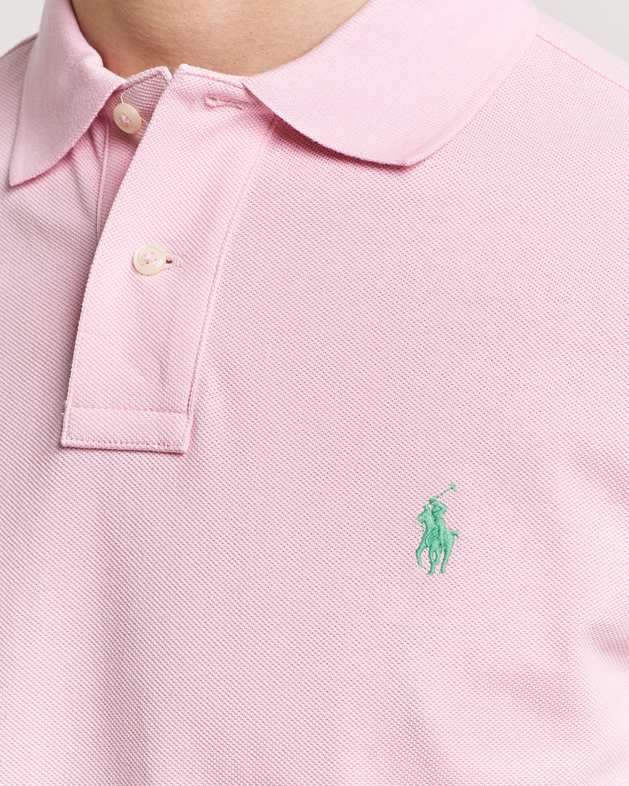 Herren | Poloshirts | Polo Ralph Lauren | Custom Slim Fit Polo Garden Pink