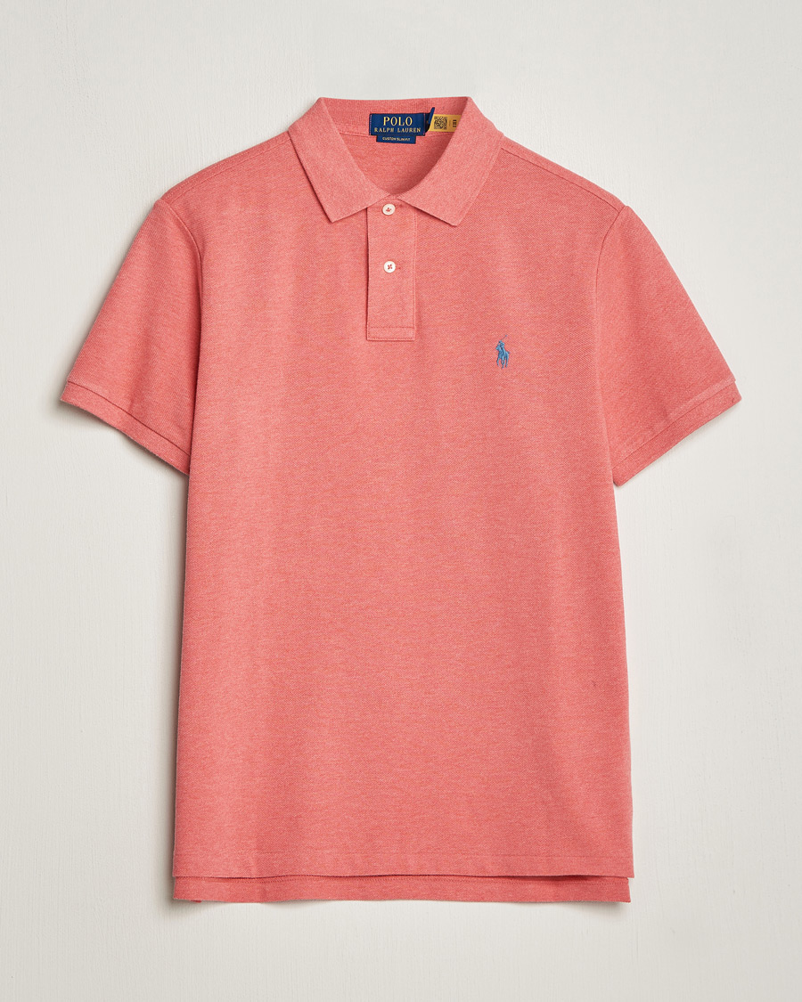 Herren | Poloshirts | Polo Ralph Lauren | Custom Slim Fit Polo Highland Rose Heahter