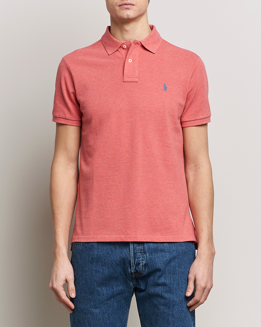 Herren | Poloshirts | Polo Ralph Lauren | Custom Slim Fit Polo Highland Rose Heahter