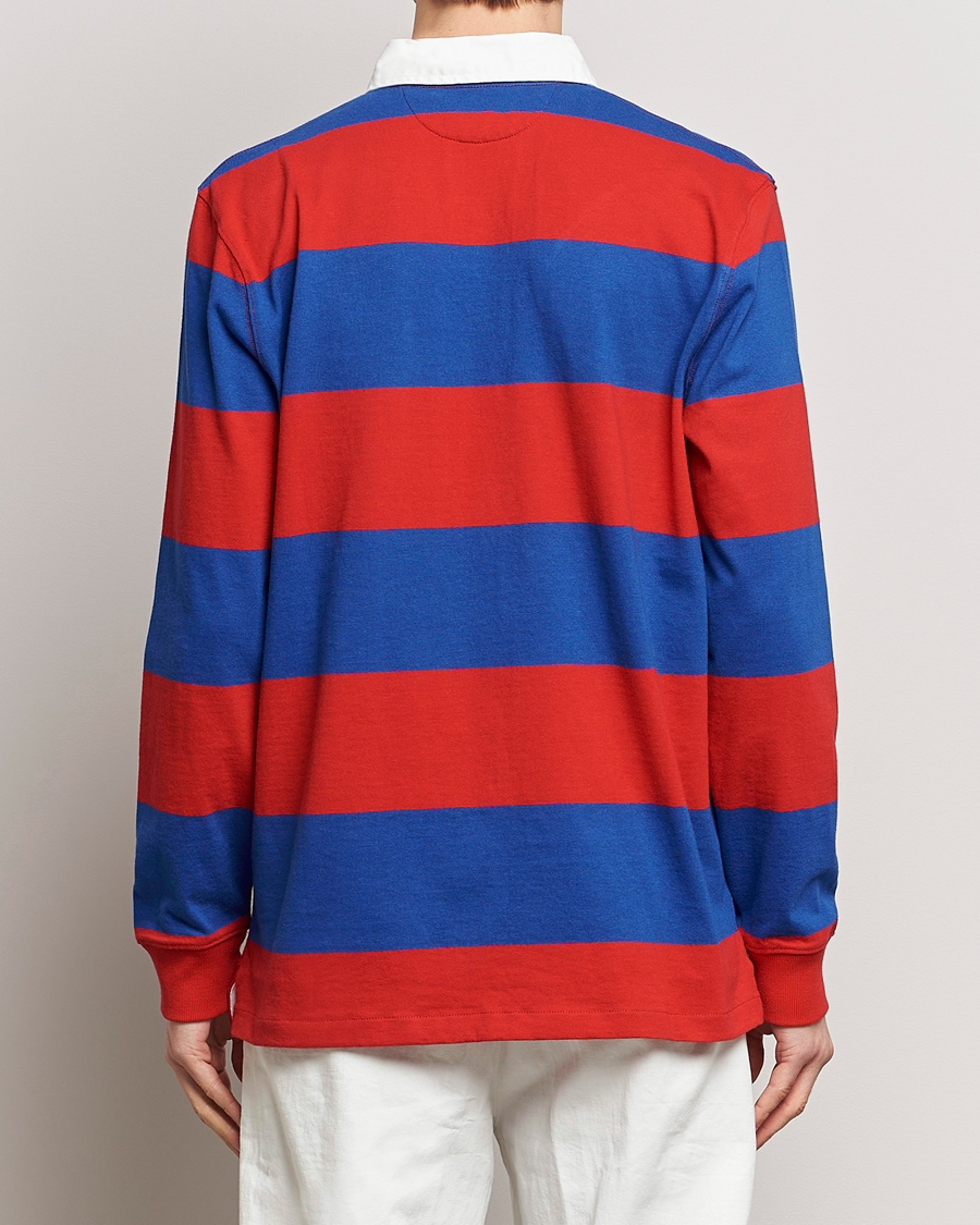 Herren | Pullover | Polo Ralph Lauren | Jersey Striped Rugger Red/Rugby Royal