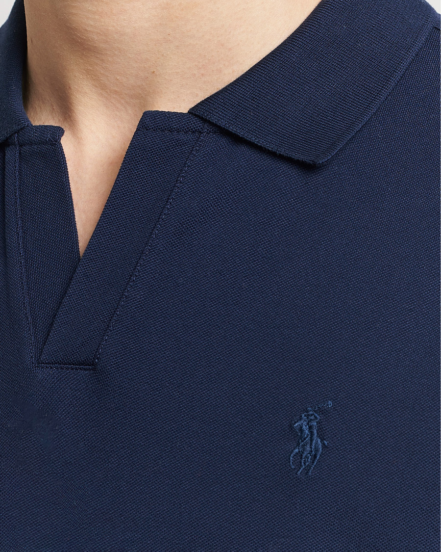 Herren | Poloshirts | Polo Ralph Lauren | Classic Fit Open Collar Stretch Polo Refined Navy