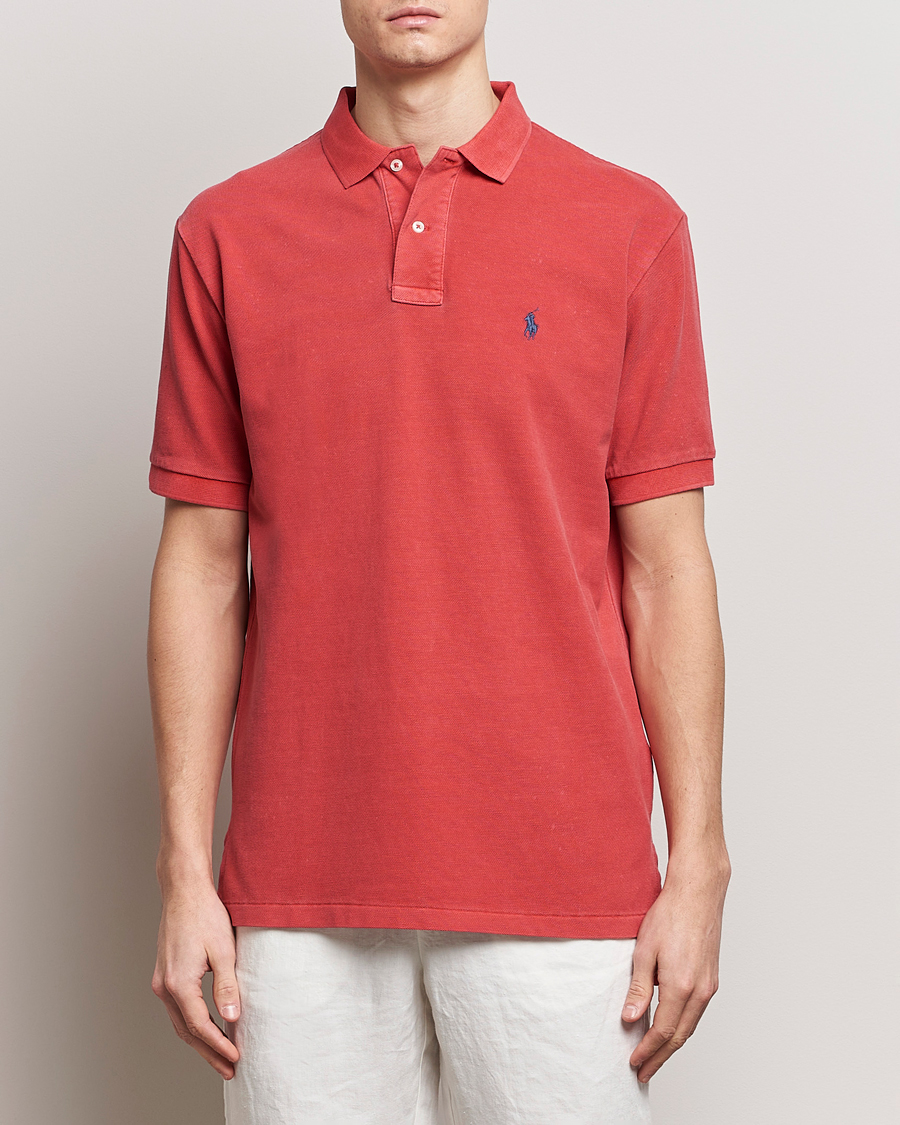 Herren | Poloshirts | Polo Ralph Lauren | Heritage Mesh Polo Red