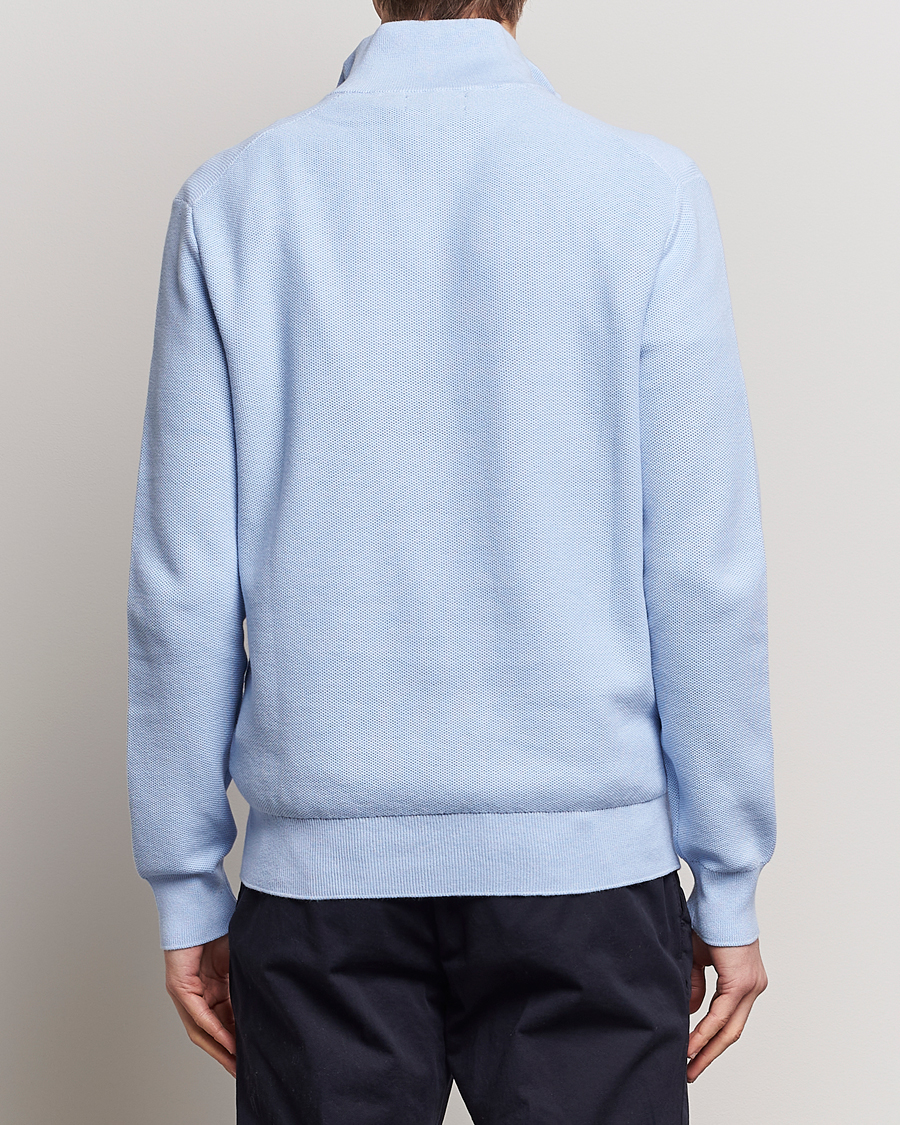 Herren | Pullover | Polo Ralph Lauren | Textured Half-Zip Blue Hyacinth