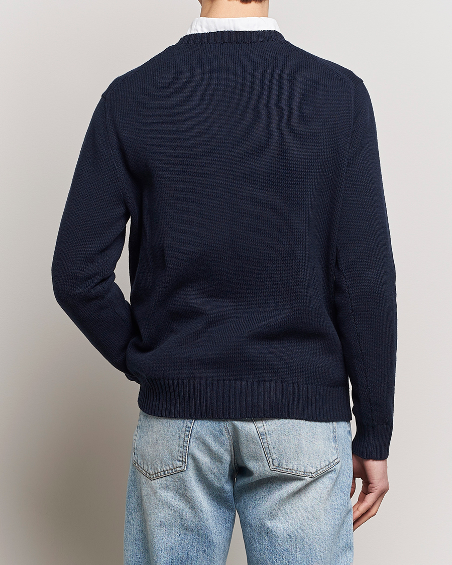 Herren | Pullover | Polo Ralph Lauren | Knitted Bear Sweater Aviator Navy