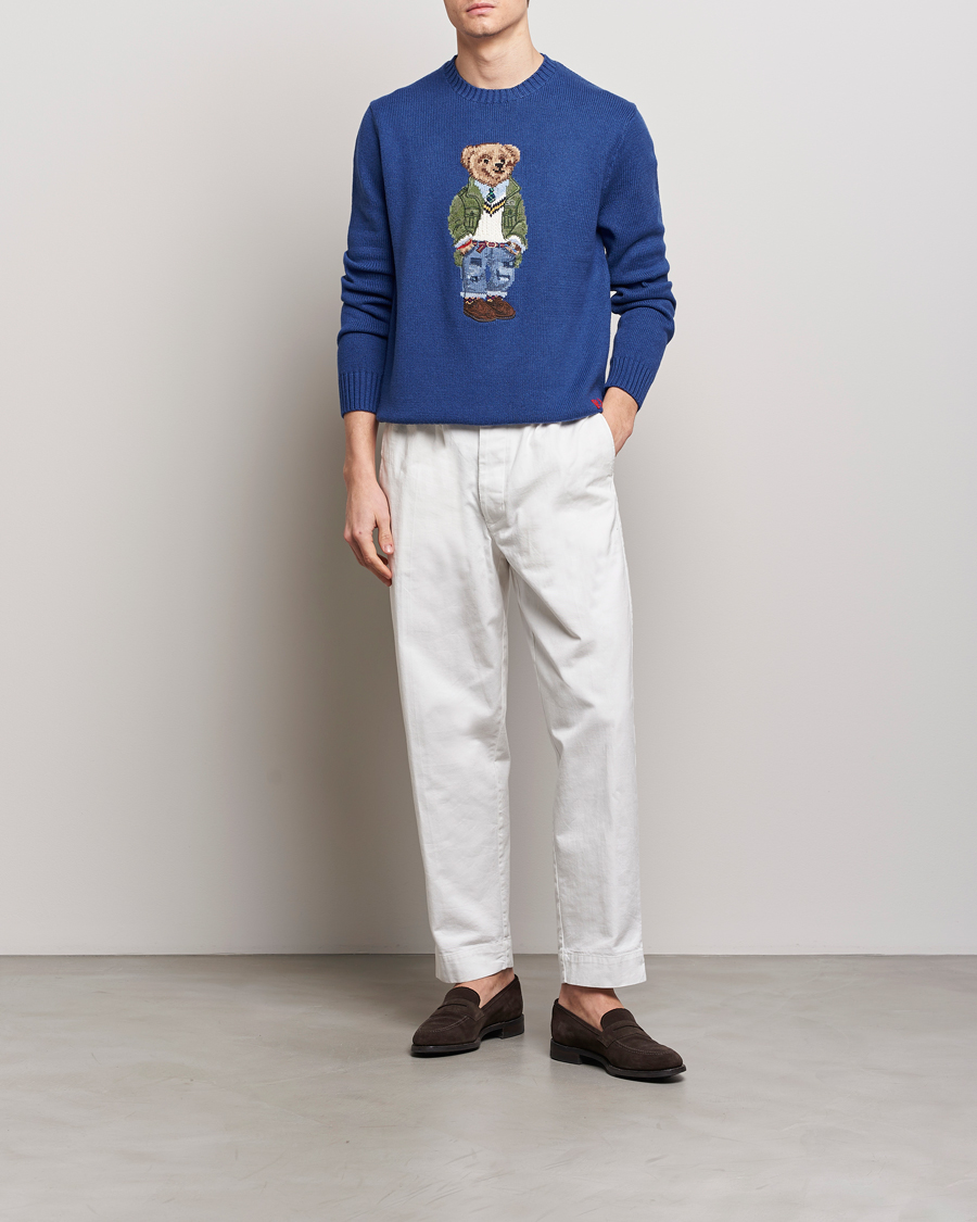 Herren | Pullover | Polo Ralph Lauren | Knitted Bear Sweater Beach Royal