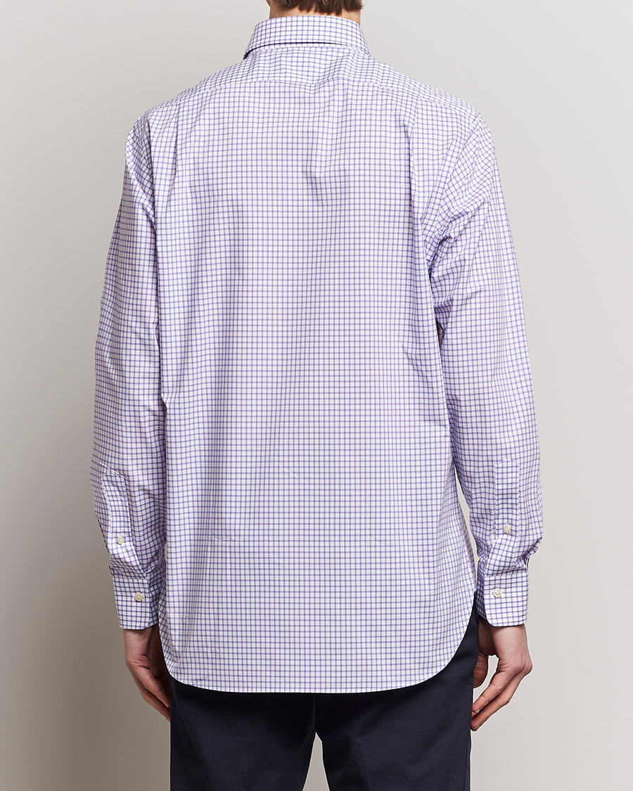 Herren | Hemden | Polo Ralph Lauren | Custom Fit Poplin Shirt Purple/White