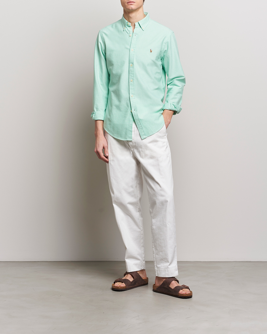 Herren | Hemden | Polo Ralph Lauren | Slim Fit Oxford Button Down Shirt Classic Kelly