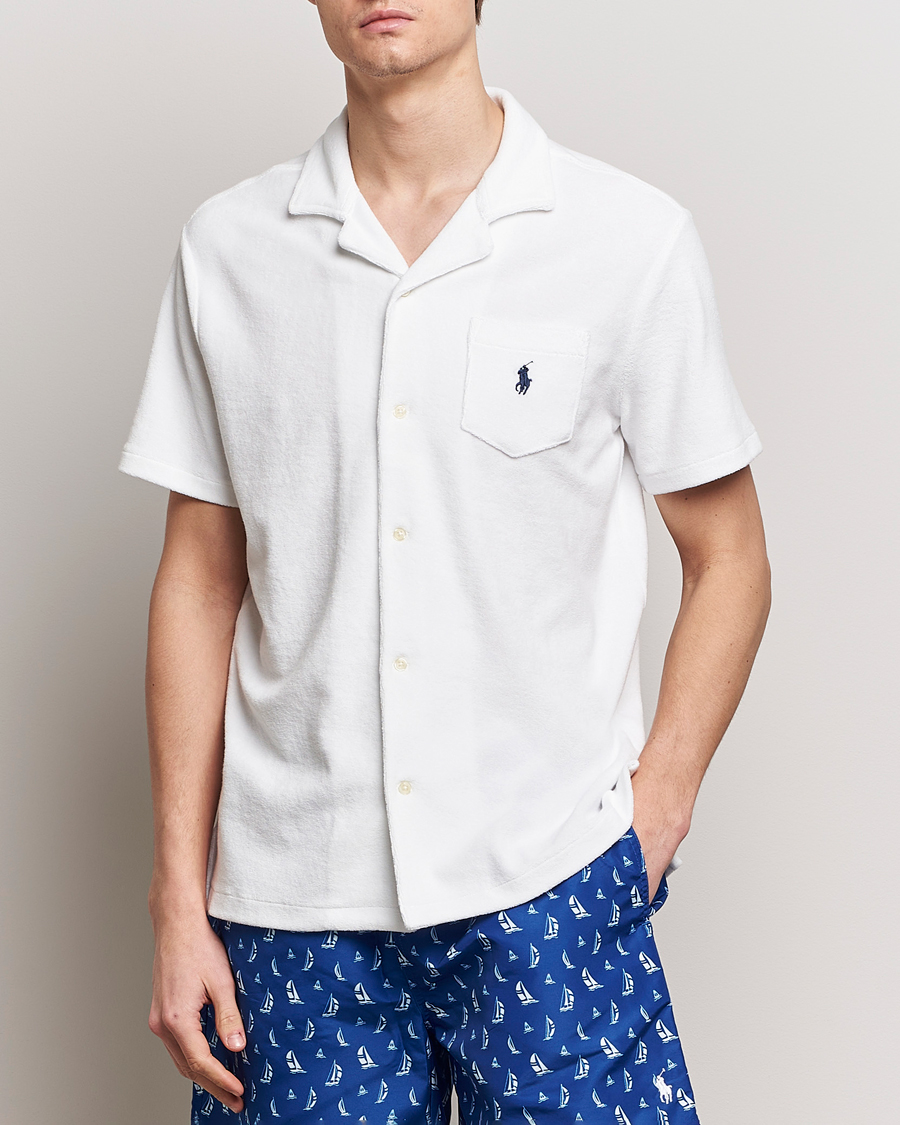 Herren | Hemden | Polo Ralph Lauren | Cotton Terry Short Sleeve White