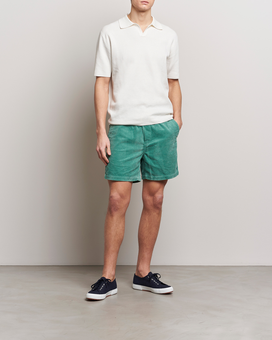 Herren | Shorts | Polo Ralph Lauren | Prepster Corduroy Drawstring Shorts Seafoam Green