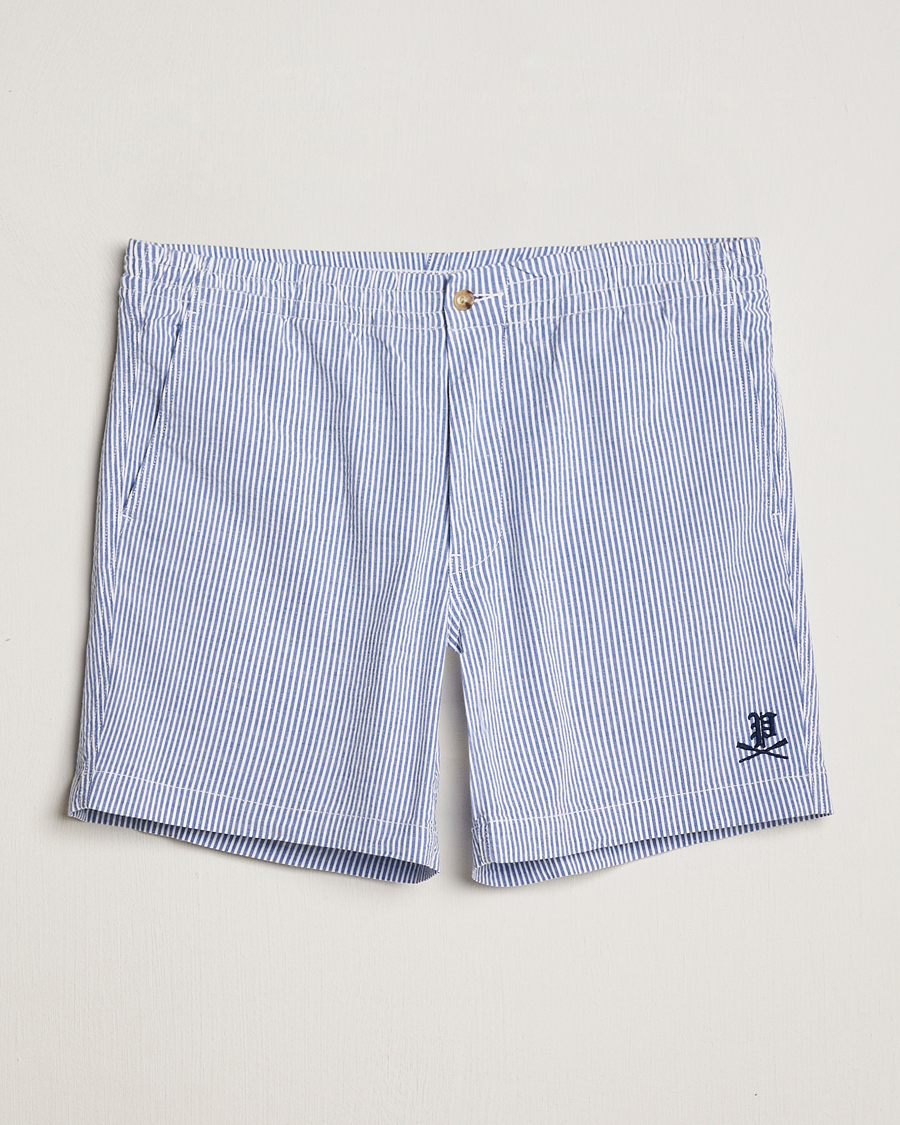 Herren | Shorts | Polo Ralph Lauren | Prepster Seersucker Shorts Blue