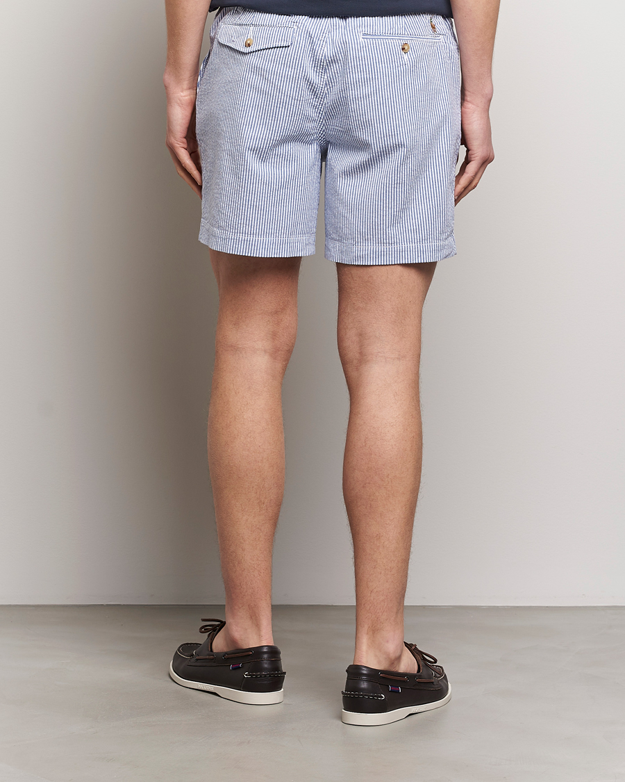 Herren | Shorts | Polo Ralph Lauren | Prepster Seersucker Shorts Blue