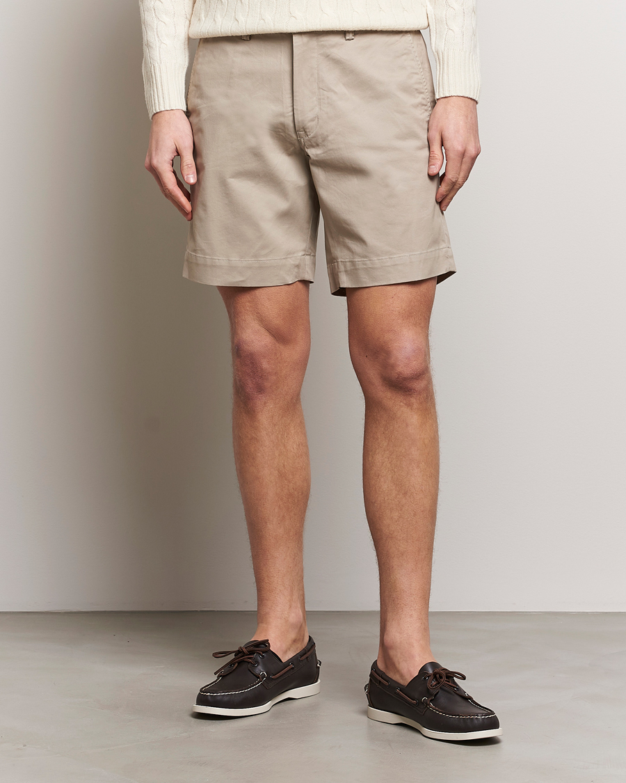 Herr | Kläder | Polo Ralph Lauren | Tailored Slim Fit Shorts Khaki Tan
