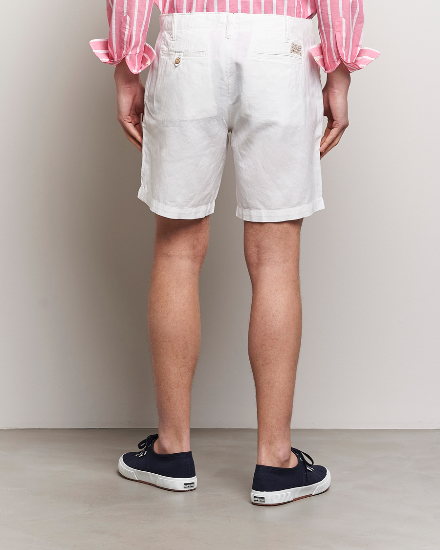 Herren | Shorts | Polo Ralph Lauren | Cotton/Linen Shorts White