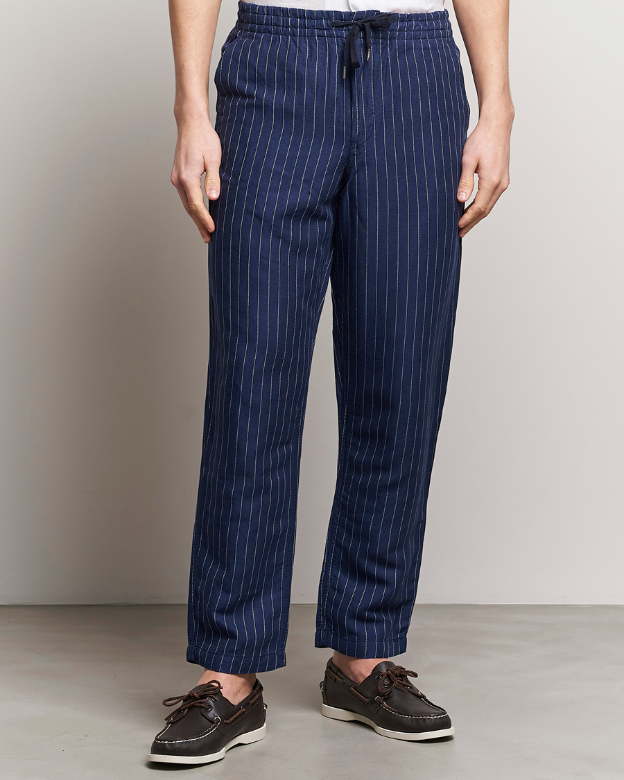 Herren |  | Polo Ralph Lauren | Prepster V2 Linen Trousers Navy