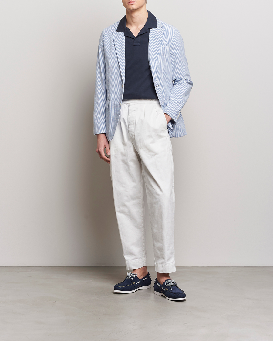 Herren | Sakkos | Polo Ralph Lauren | Seersucker Sportcoat Bright Blue/White