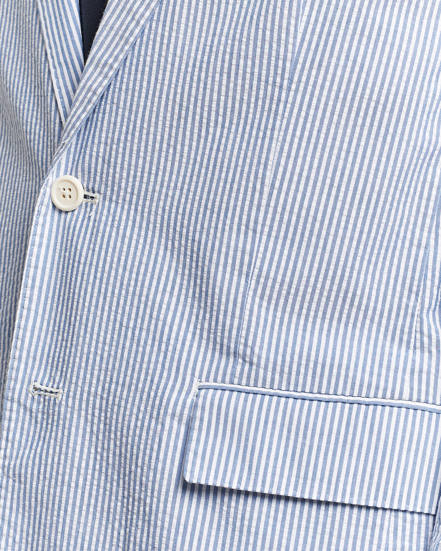 Herren | Sakkos | Polo Ralph Lauren | Seersucker Sportcoat Bright Blue/White