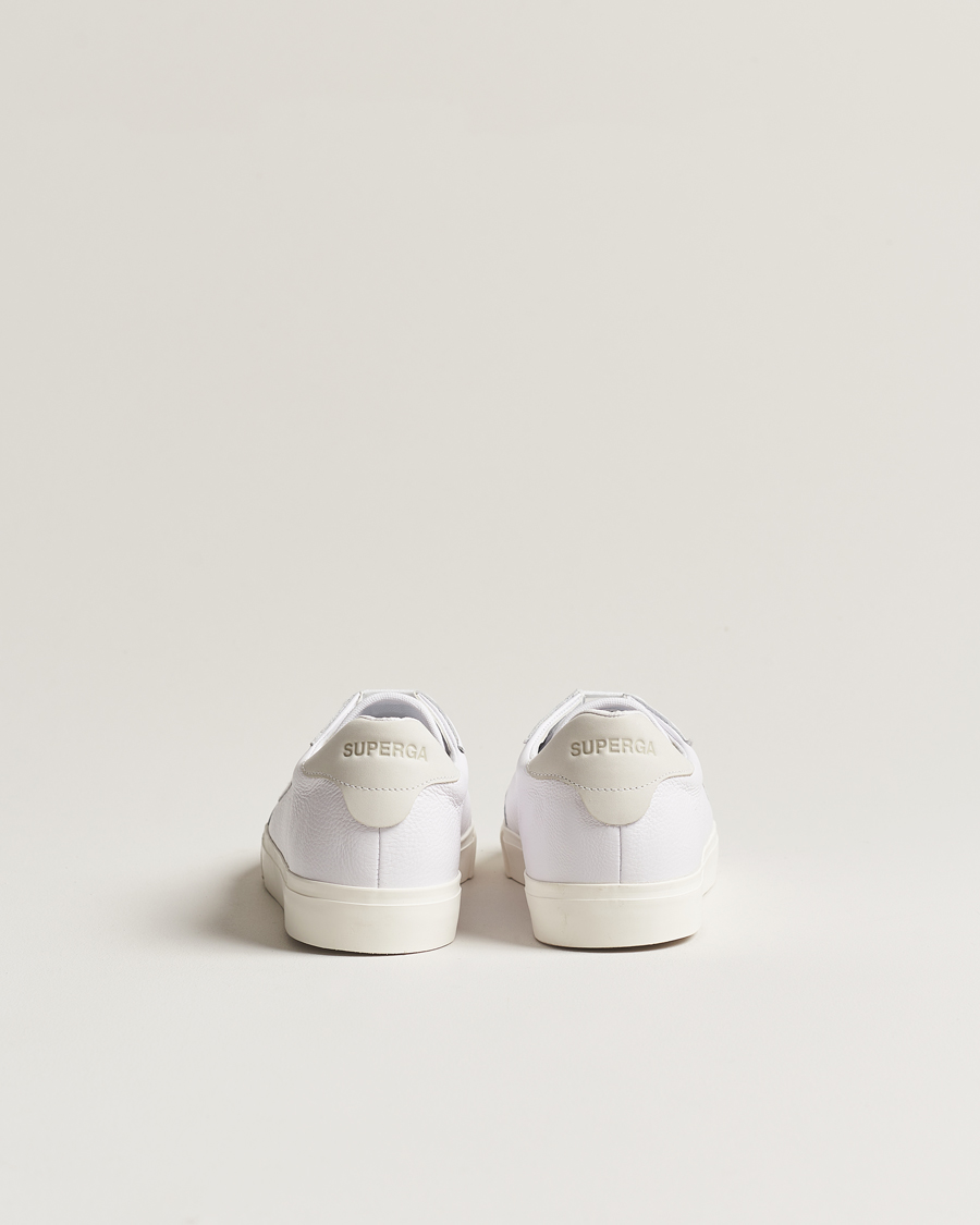 Herren | Superga 3843 Leather Sneaker White | Superga | 3843 Leather Sneaker White