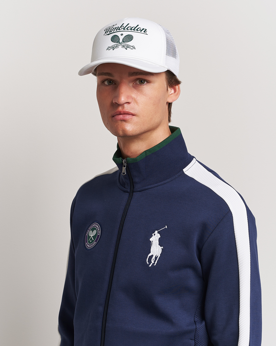 Herren | Polo Ralph Lauren Wimbledon Trucker Cap White | Polo Ralph Lauren | Wimbledon Trucker Cap White