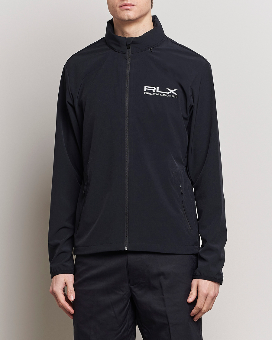 Herren | 20% sale | RLX Ralph Lauren | Performance Hooded Jacket Polo Black