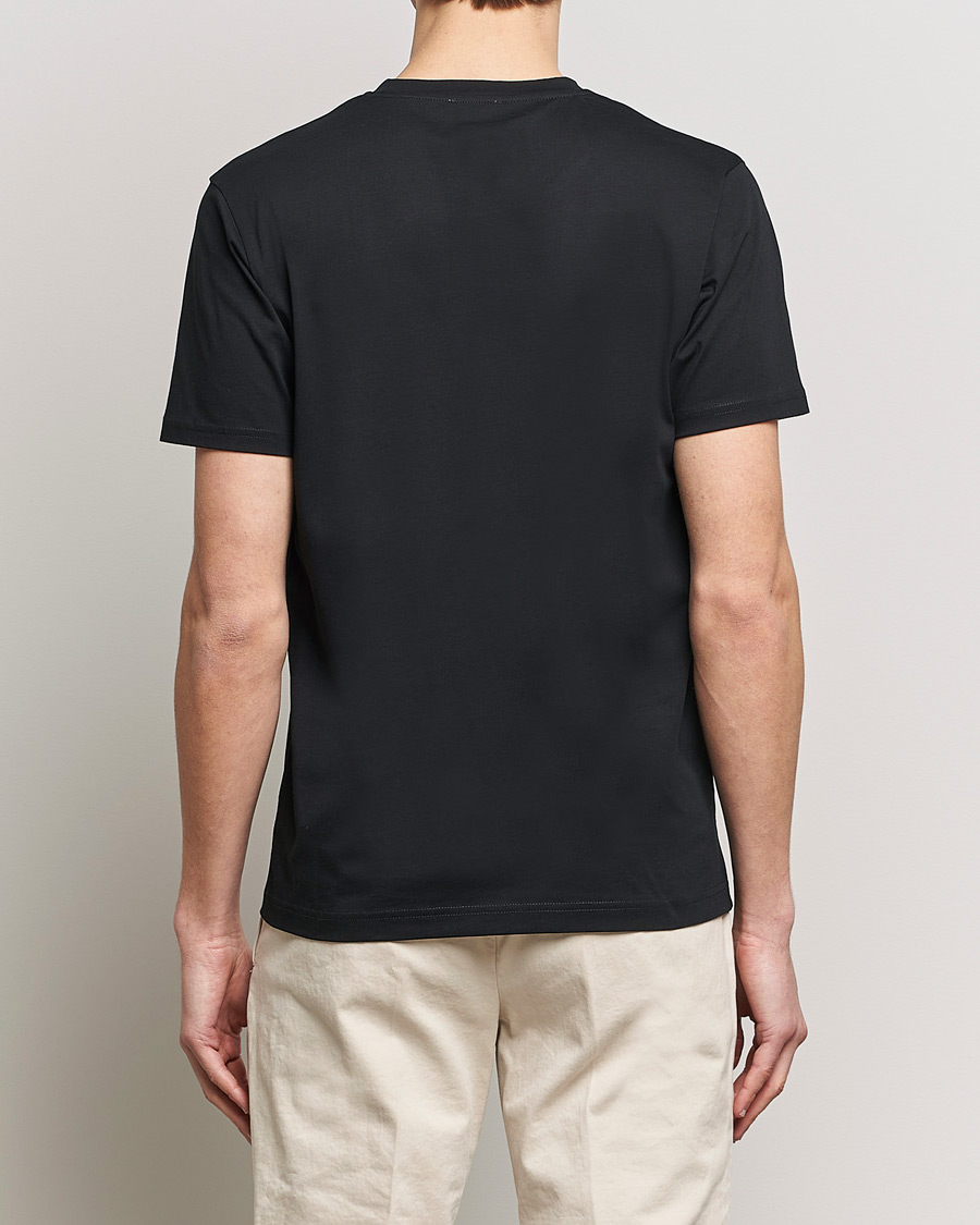 Herren | T-Shirts | Sunspel | Riviera Midweight T-Shirt Black