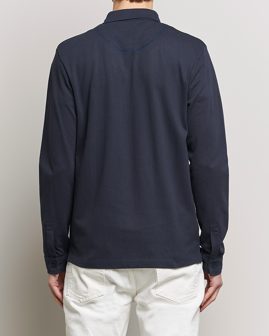 Herren | Hemden | Sunspel | Riviera Long Sleeve Shirt Navy
