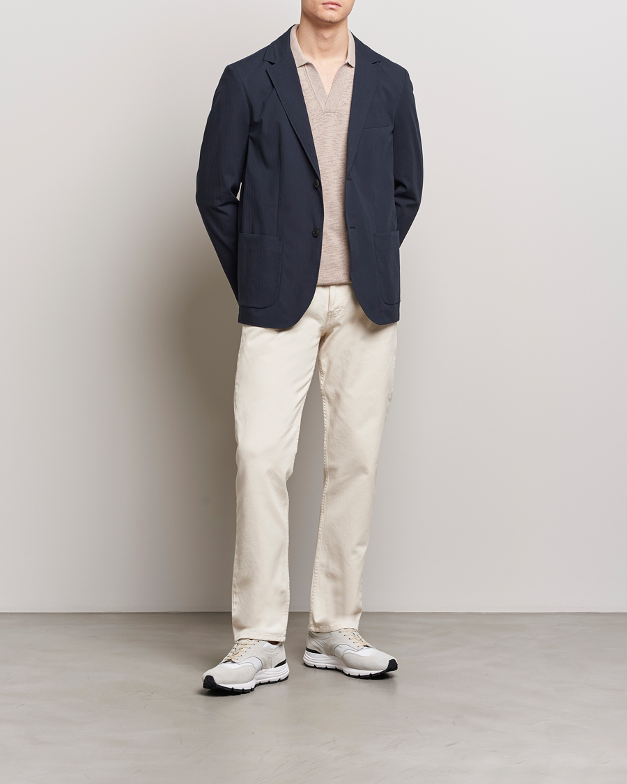 Herren | Hosen | Sunspel | Five Pocket Cotton Twill Trousers Undyed