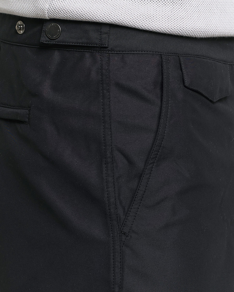 Herren | Badehosen | Sunspel | Recycled Seaqual Tailored Swim Shorts Black