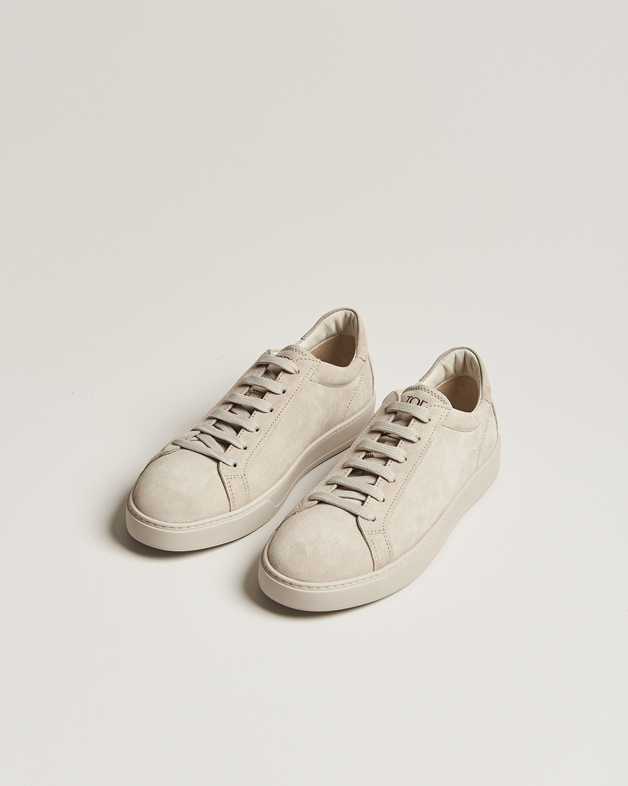 Herren | Schuhe | Tod's | Cassetta Lacciata Sneaker Light Grey Suede