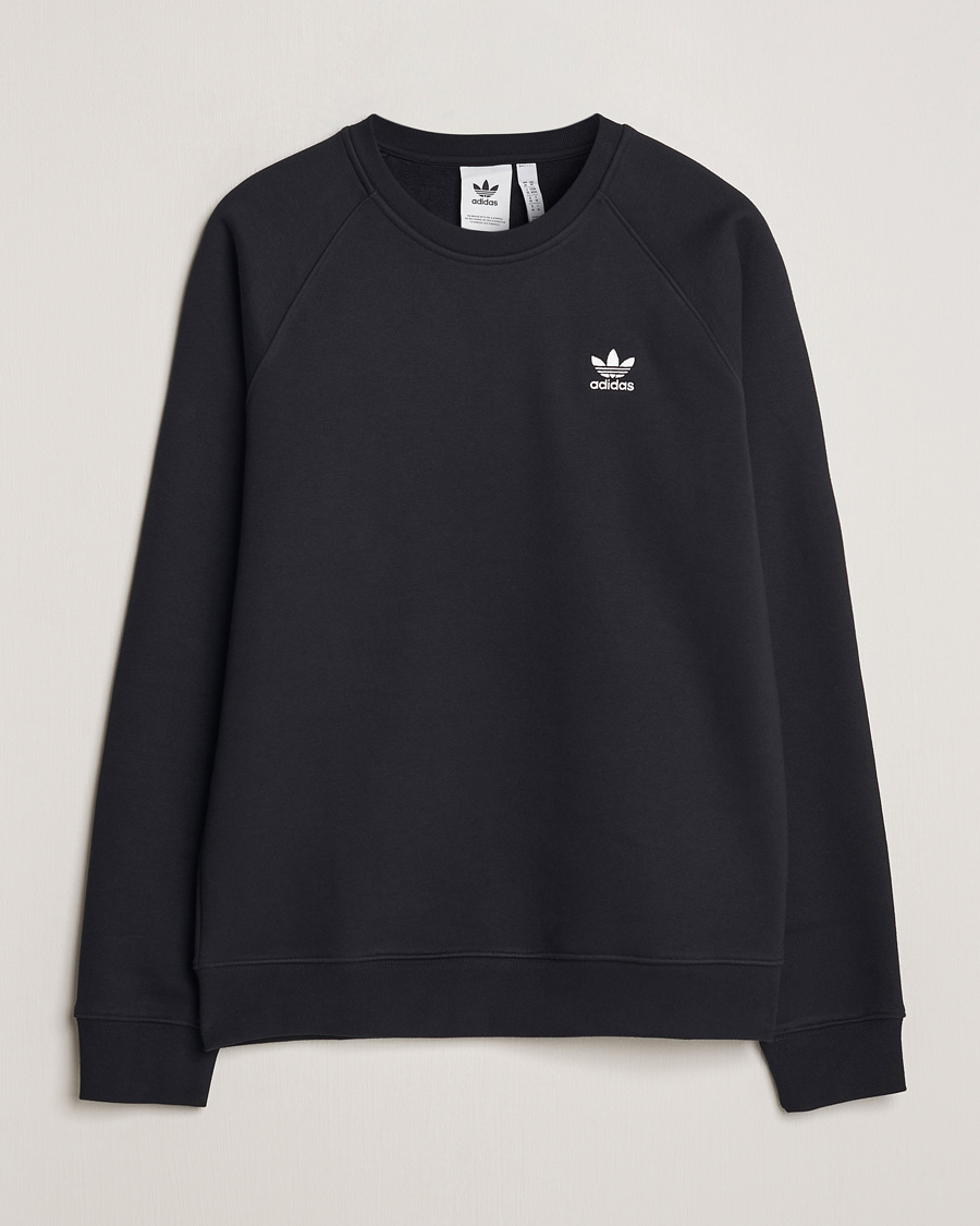 Herren | Pullover | adidas Originals | Essential Crew Neck Sweatshirt Black