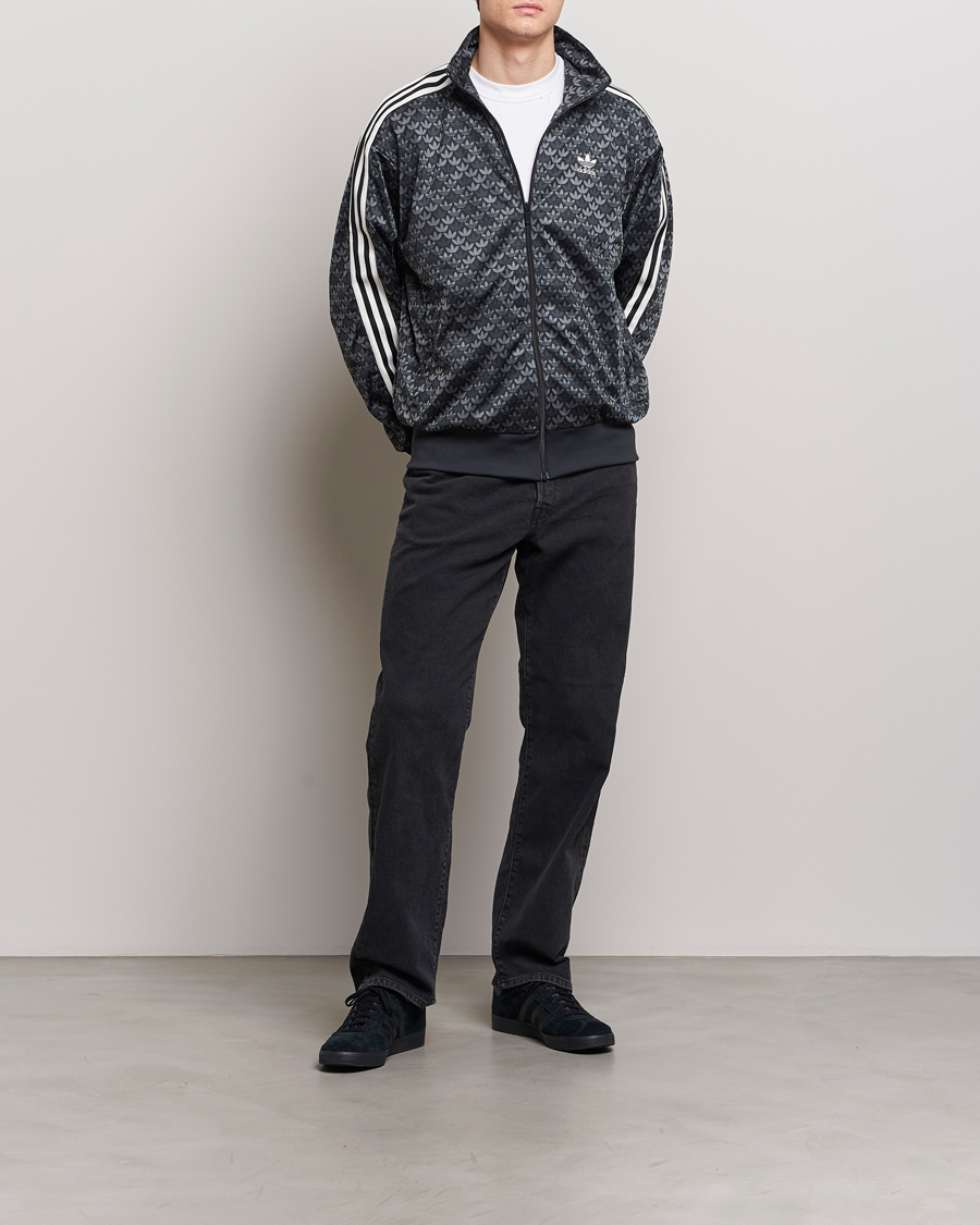 Herren | Pullover | adidas Originals | Monogram Full Zip Black