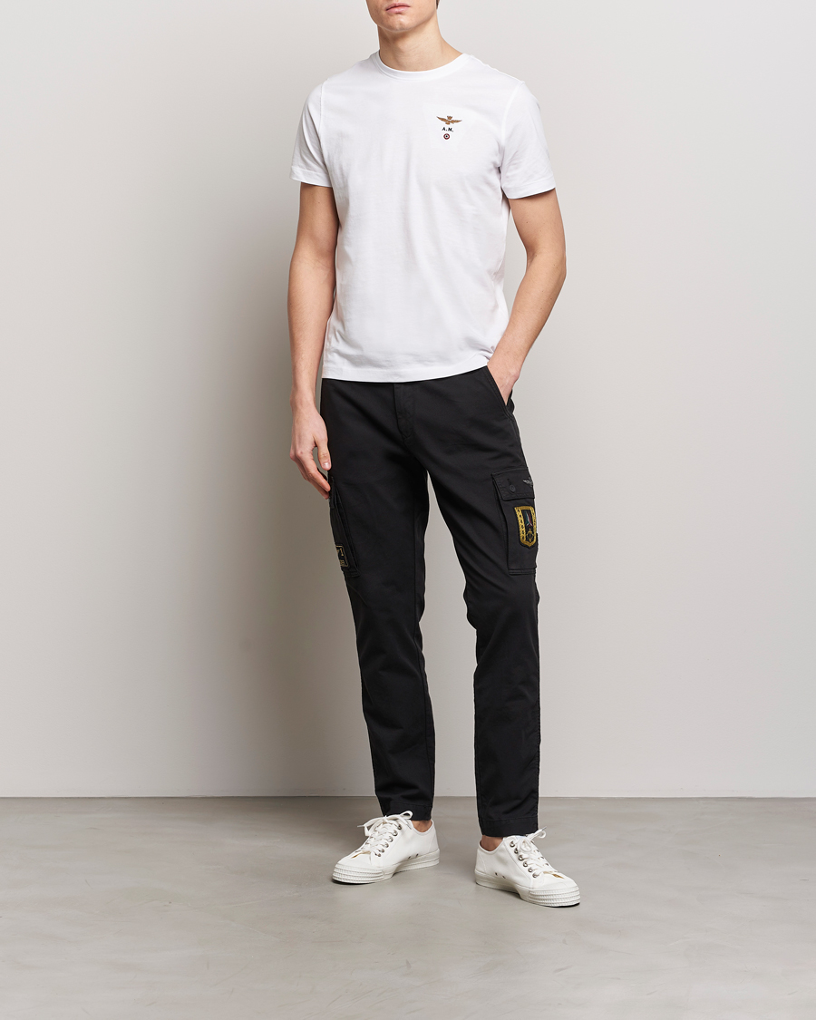 Herren | Hosen | Aeronautica Militare | Heritage Cargo Pants Jet Black
