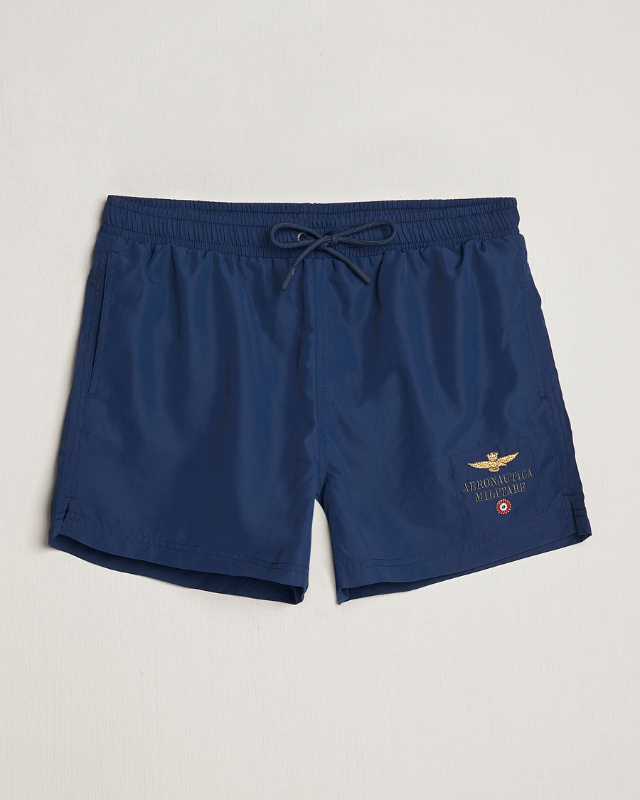 Herren | Badehosen | Aeronautica Militare | Costume Swim Shorts Navy