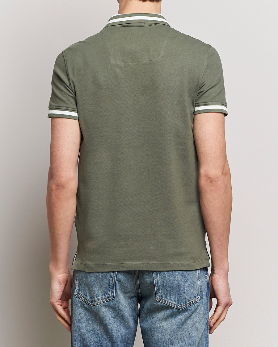 Herren | Poloshirts | Aeronautica Militare | Tipped Polo Verde Green