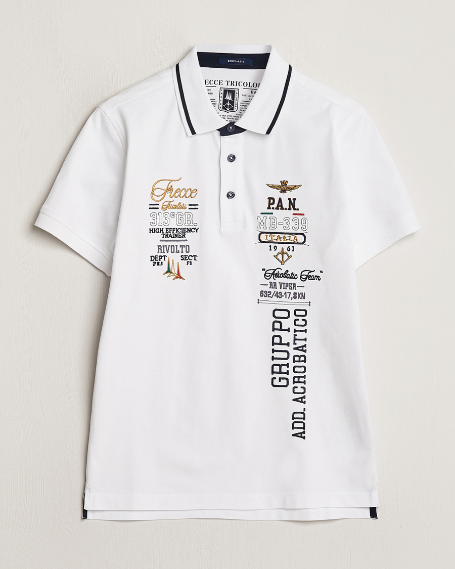 Herren | Poloshirts | Aeronautica Militare | Heritage Polo Off White