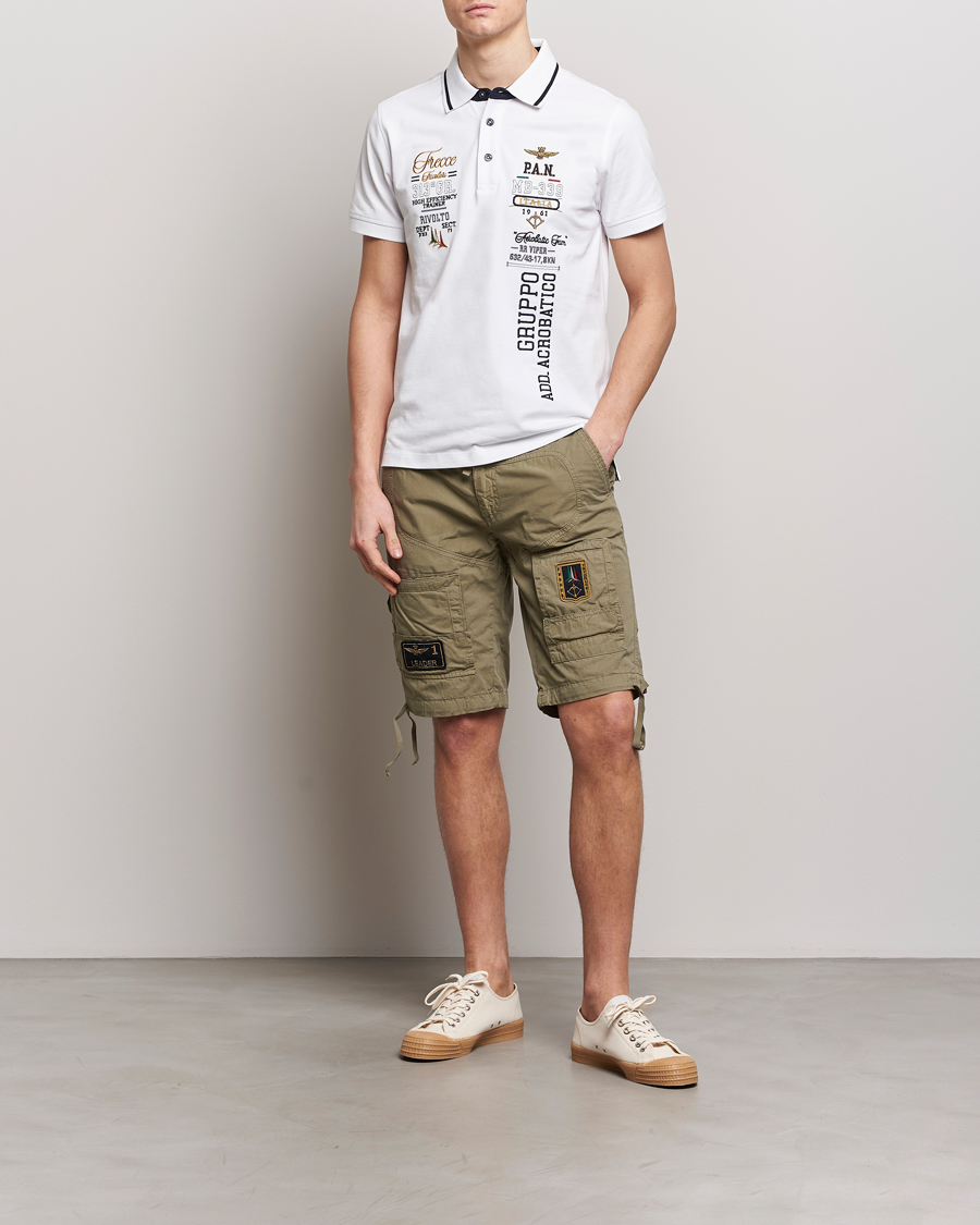 Herren | Poloshirts | Aeronautica Militare | Heritage Polo Off White
