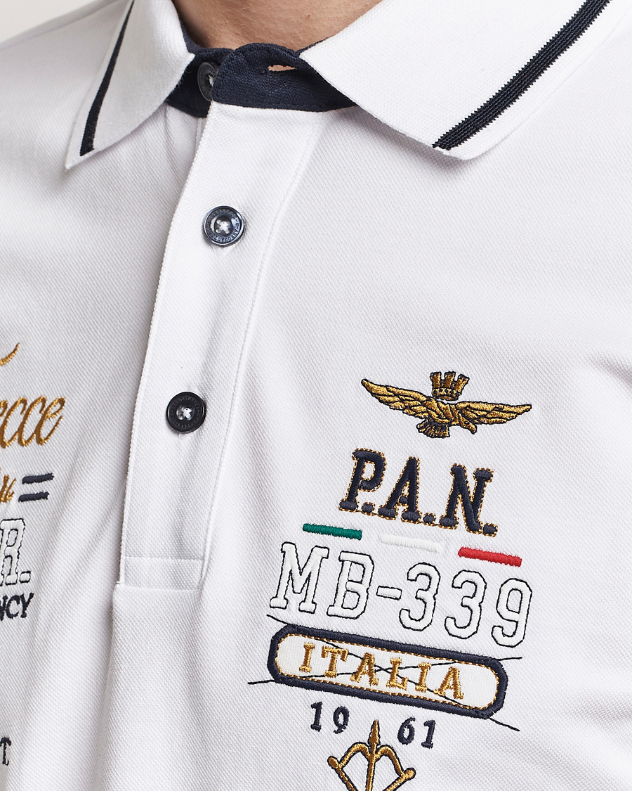 Herren | Poloshirts | Aeronautica Militare | Heritage Polo Off White