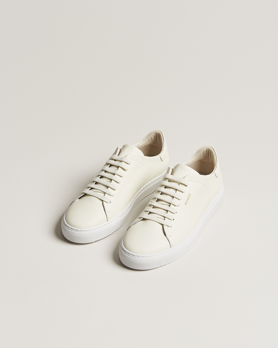 Men | Axel Arigato | Axel Arigato | Clean 90 Sneaker White Grained Leather